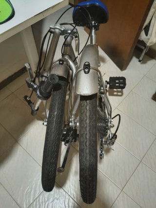 Bicicleta Plegable Romester Plata