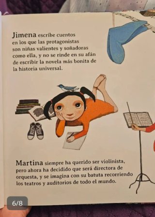 Cuento Las niñas serán lo que quieran ser