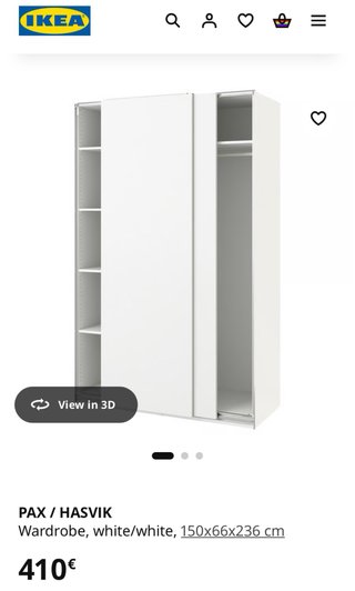 Armario IKEA PAX / HASVIK