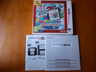 Super mario maker 3ds, mario tenis y mario party
