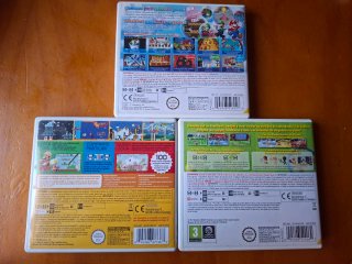 Super mario maker 3ds, mario tenis y mario party