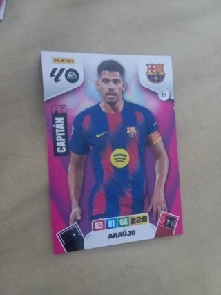 Carta de Futbol FC Barcelona Iniesta