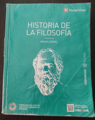 Historia de la filosofía, 2 Bachillerato