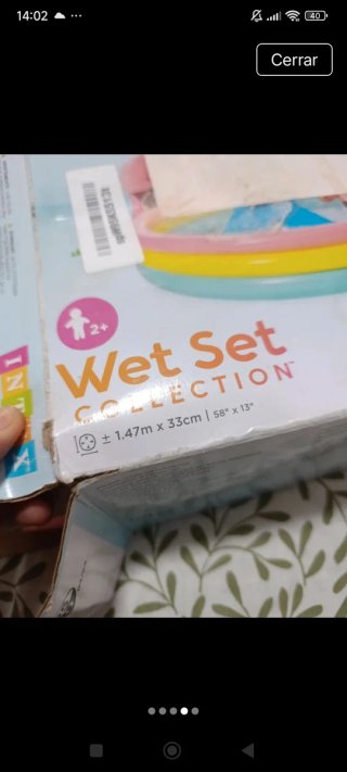 Piscina inflable para niños