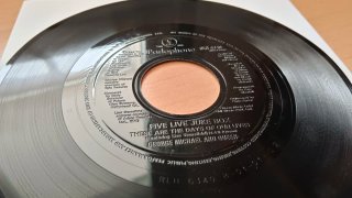 George Michael And Queen – Five Live 7"   🇬🇧