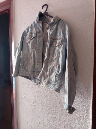 Chaqueta Vaquera Desgastada