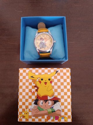 Reloj Pokémon Ash y Pikachu