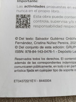 Lengua y literatura 3 ESO