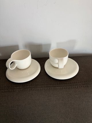 2 Tazzine Design Porcellana
