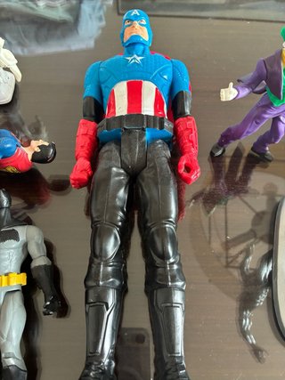 Lote Figuras Acción Superhéroes y Star Wars