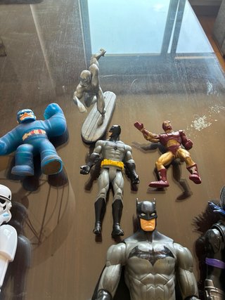 Lote Figuras Acción Superhéroes y Star Wars