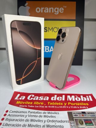 iPhone 16 pro max 256GB como nuevo