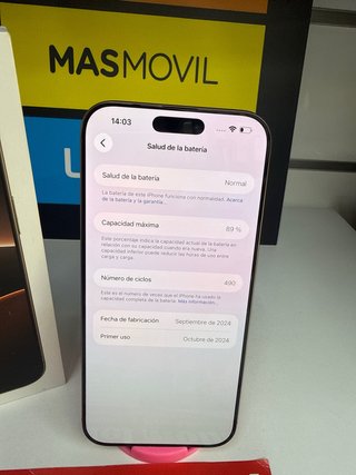 iPhone 16 pro max 256GB como nuevo