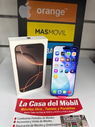 iPhone 16 pro max 256GB como nuevo