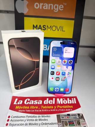 iPhone 16 pro max 256GB como nuevo