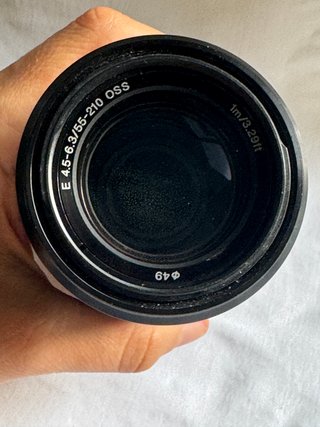 Sony E 55-210mm OSS SEL55210 Obiettivo