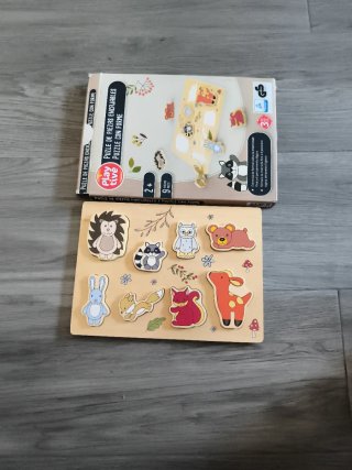 Puzzle de animales Playtive 2 años