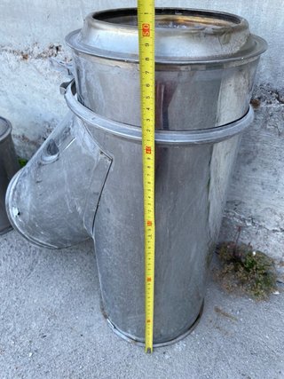 Tubos Dobles Calefacción Estufa/Chimenea