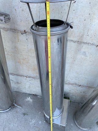 Tubos Dobles Calefacción Estufa/Chimenea