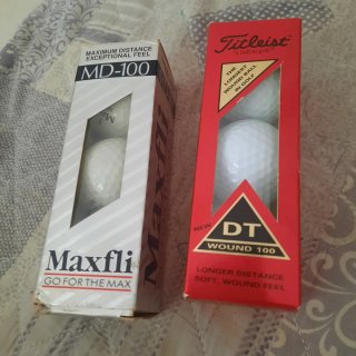Palline da golf Titleist e Maxfli