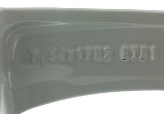 Audi 2317653 llanta 8v0601025bp a3 (8v1, 1.2 tfsi