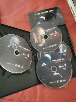 DVD The Shield seasons 4, 5, 6