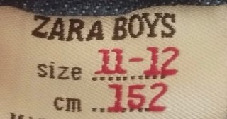 Pantalón vaquero niño 11-12 años
