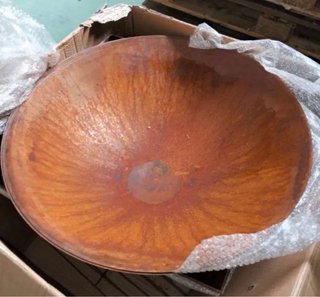 Brasero Esscher ø75 cm con leñero