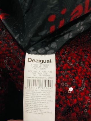 Abrigo Desigual Talla 36