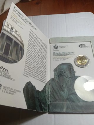 San Marino 2€ 2014 Donato Bramante Conmemorativo