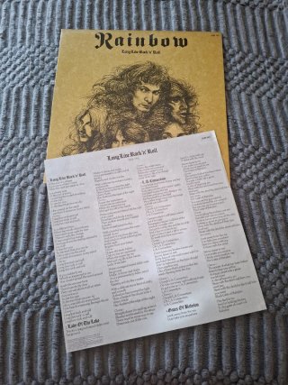 Vinilo LP Rainbow Long Live Rock 'n' Roll