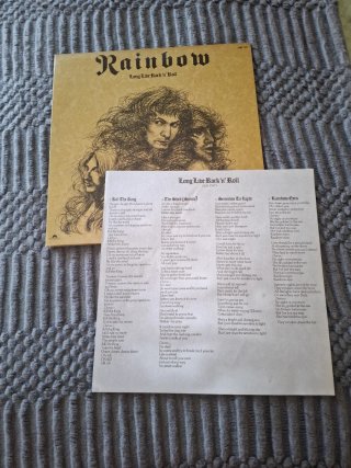Vinilo LP Rainbow Long Live Rock 'n' Roll