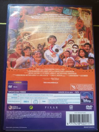 Coco de Disney Pixar DVD