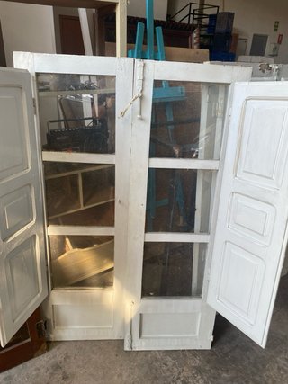 2 Puertas Ventana Antiguas Madera