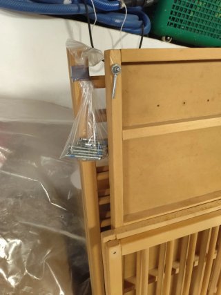 Cuna bebé SNIGLAR IKEA haya 60x120 cm