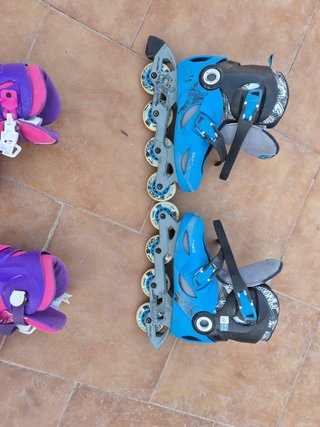 Patines en línea Oxelo Play3 niña talla ajustable