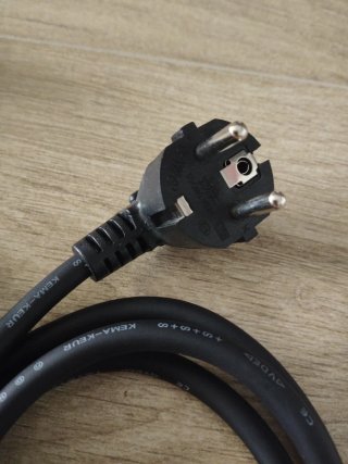2 Cables Powercon a Schuko 120cm