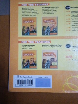 Choices Student's book. ESO 3