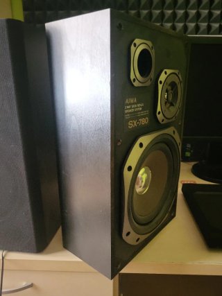 Altavoces Aiwa SX780A Negros