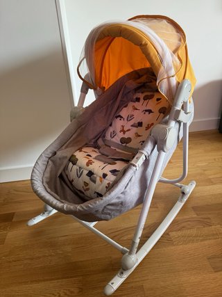 Hamaca Bebé Kinderkraft Unimo 5 en 1 + Mosquitera