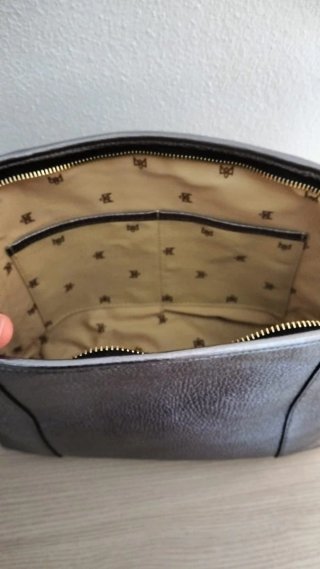 Borsa Cuoieria Fiorentina media oro/argento