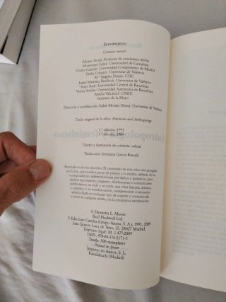 Antropología y feminismo
