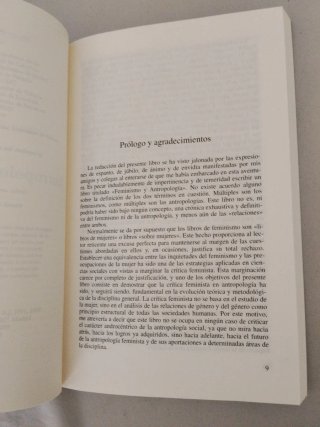 Antropología y feminismo