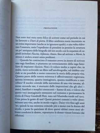 Diari di pietra - Carol Shields