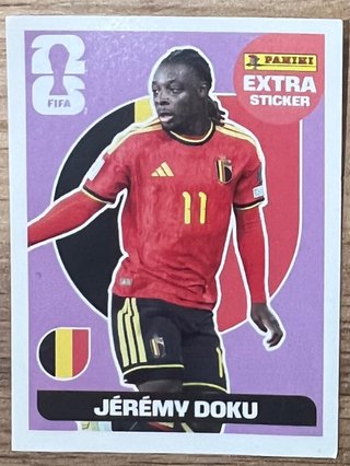 Extra Sticker Doku Panini FIFA 2026