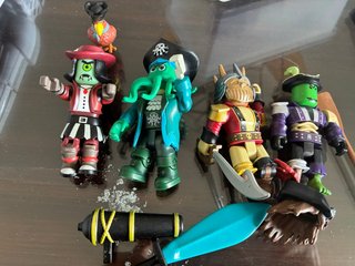 Figuras Piratas Juguete Roblox