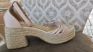 Zapatos rosa nude talla 38