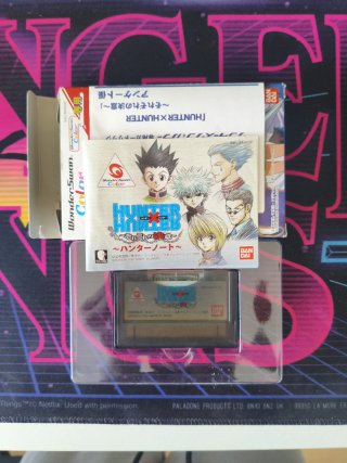 HunterxHunter WonderSwan Color en Japones Bandai