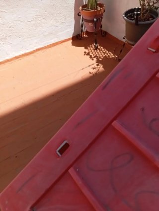 Casita infantil de jardín de plástico