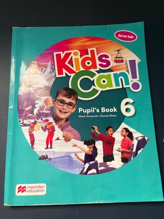 libro de inglés Kids Can! 6 de primaria